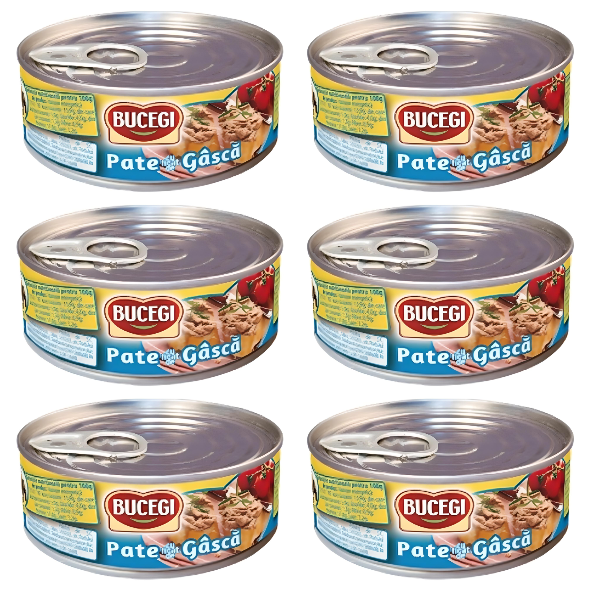 SET: 6 x Gänseleberpastete "Bucegi", 120 g