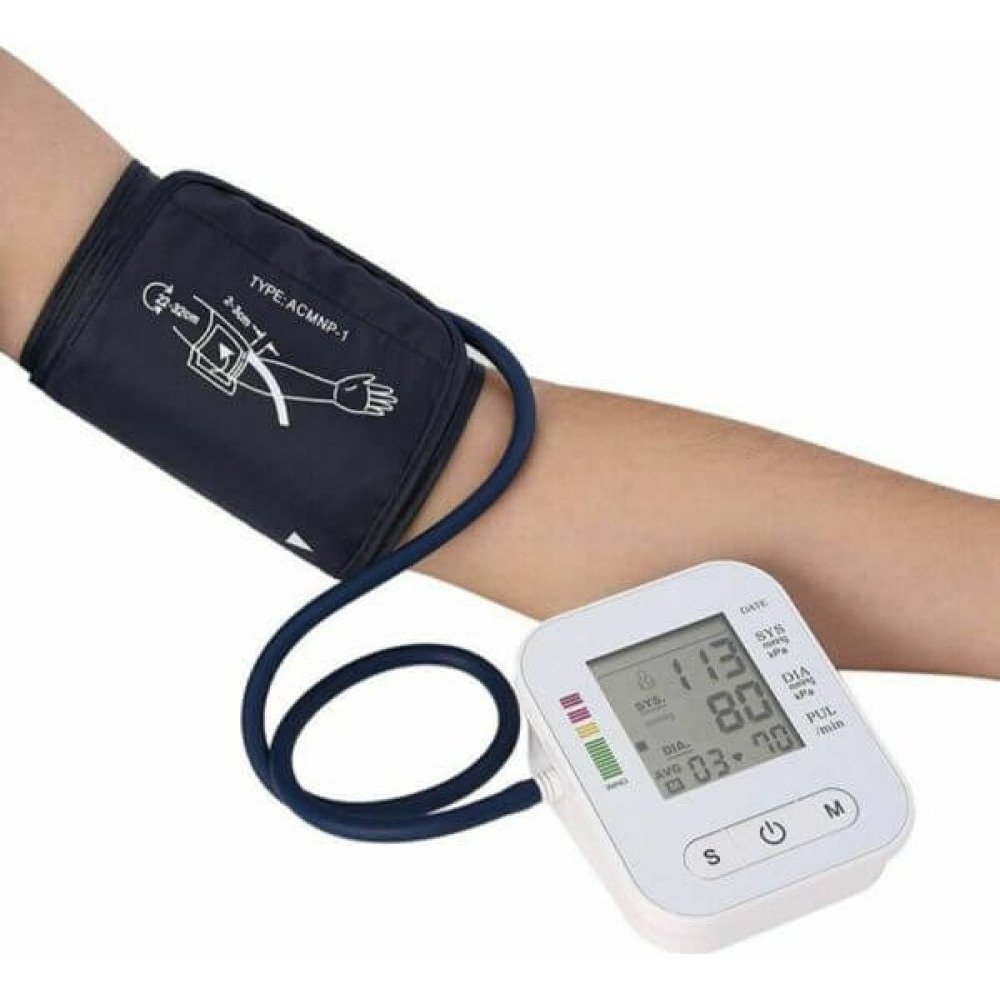 Automatic Blood Pressure Tonometer with LCD display