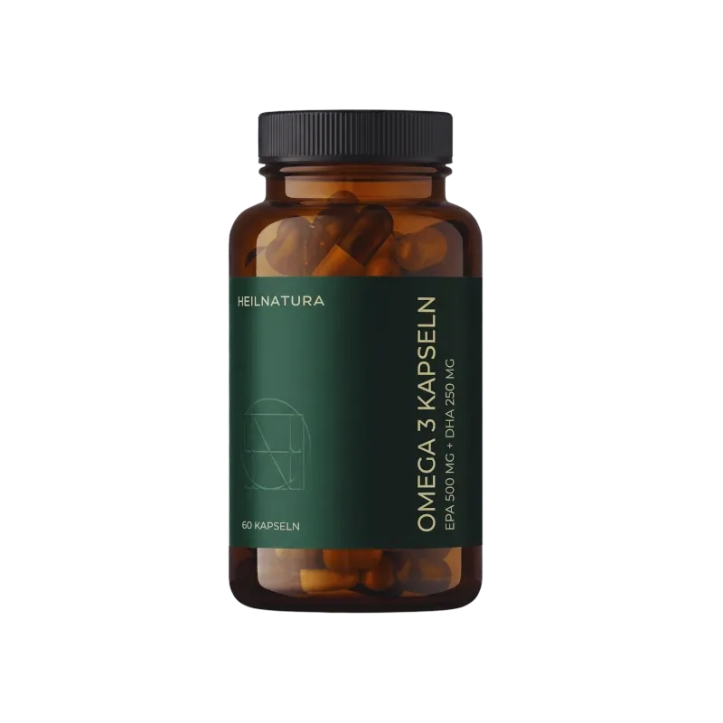 Omega 3 Fischöl Kapseln EPA 500 mg + DHA 250 mg