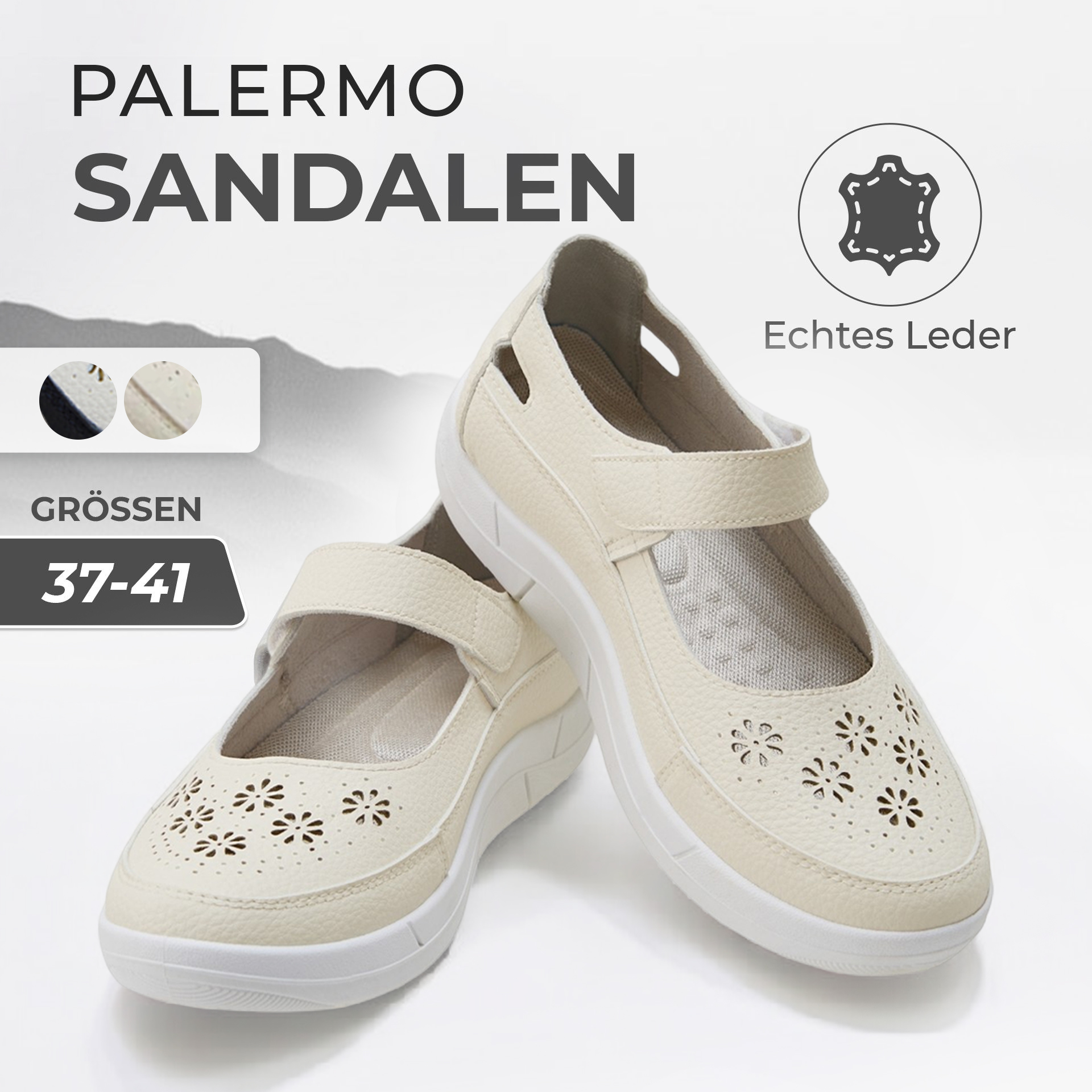 Ledersandalen "Palermo"