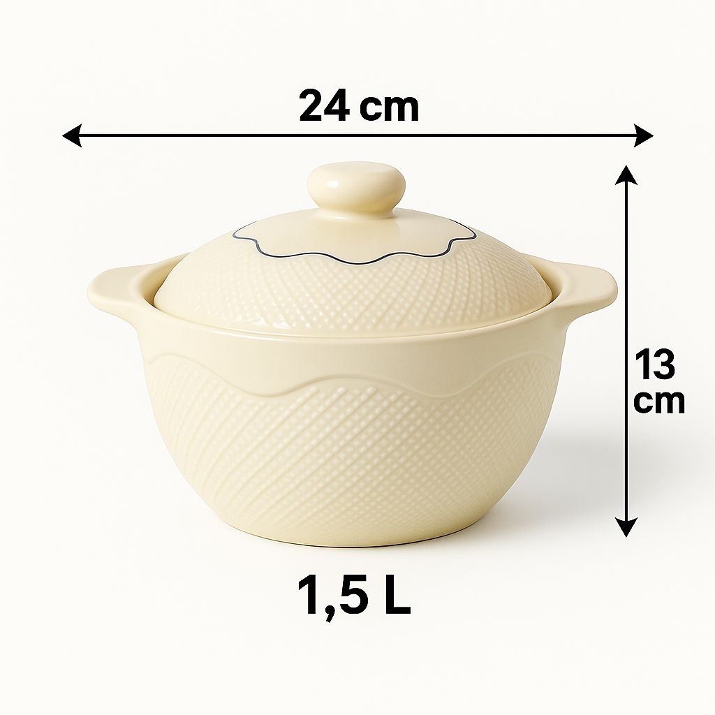 Набор керамических супниц (3 шт.) «Ариадна»