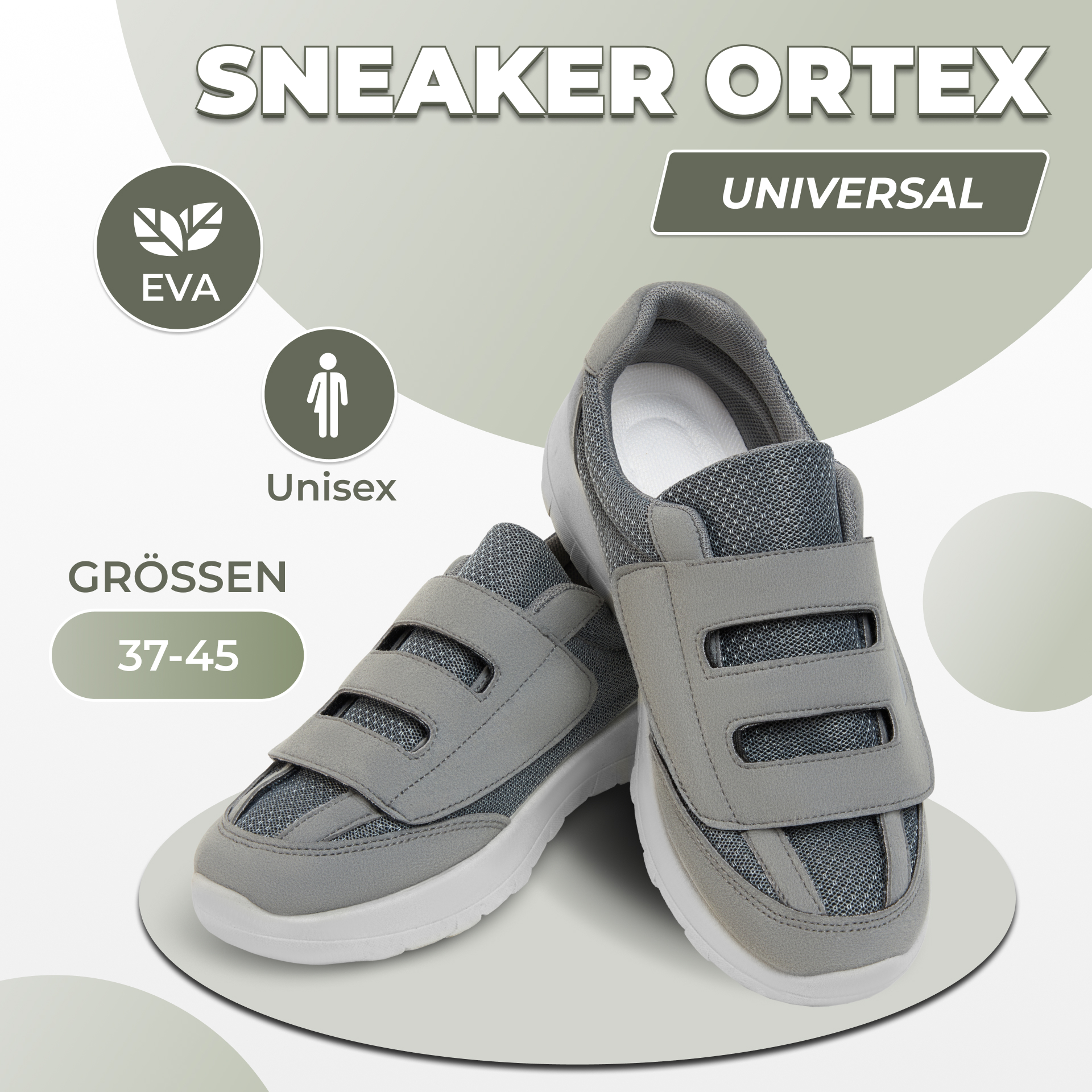 Universal-Klettverschluss-Turnschuhe "Ortex"