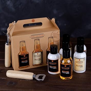 Set „MEN'S COLLECTION“ in einer Geschenkbox mit Bieröffner