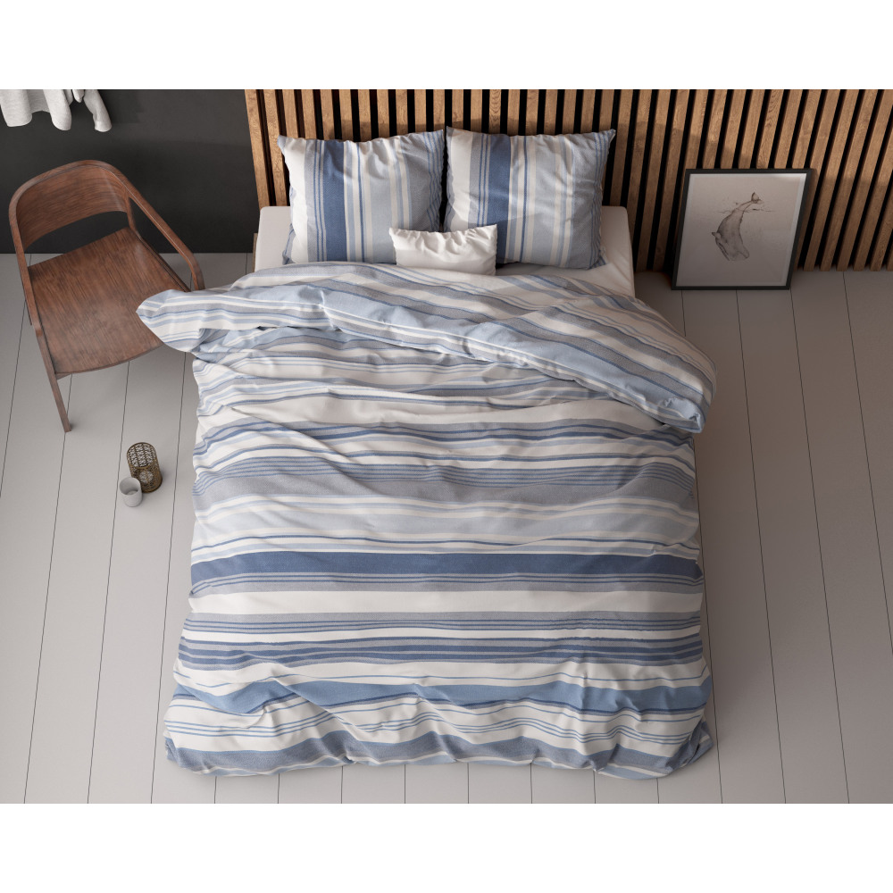 Комплект постельного белья Stripy Blue 140x200/220