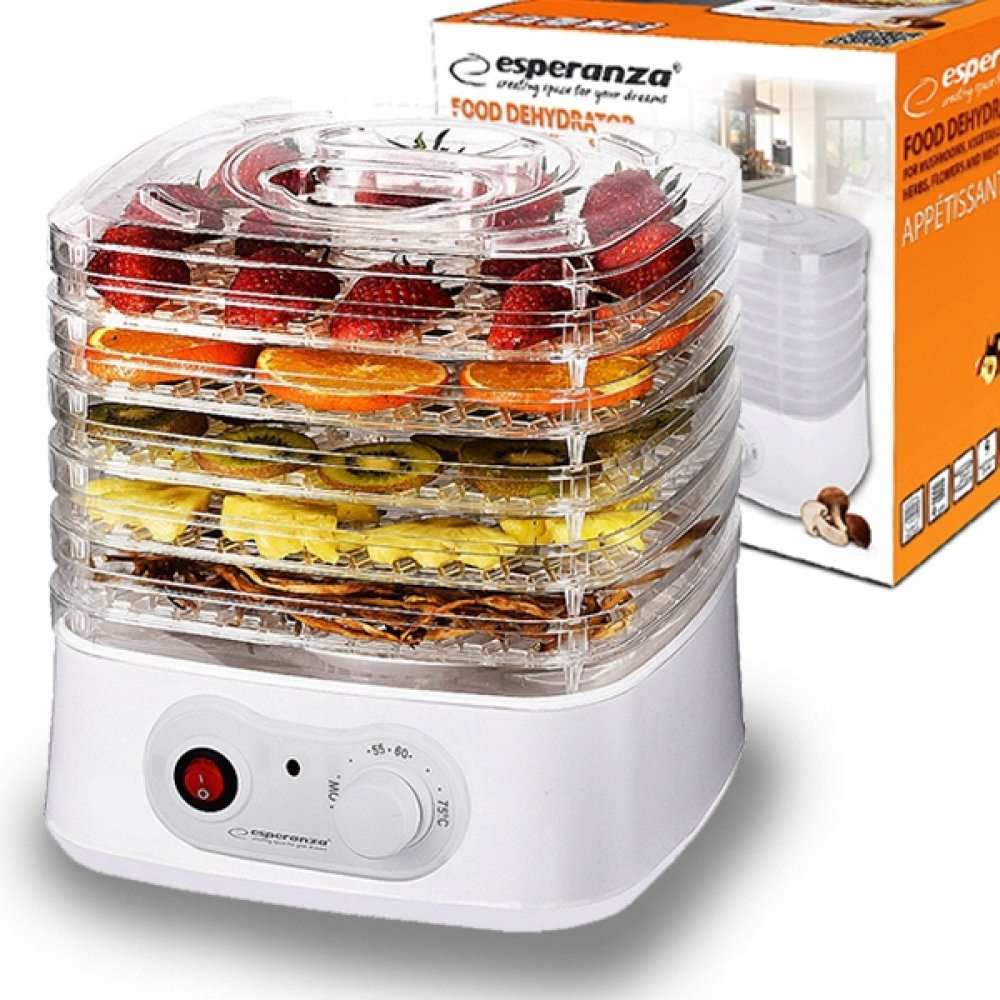 Dehydrator für Gemüse, Obst, Pilze und Kräuter