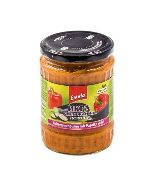 СЕТ: 6 x Икра баклажанная нежная "Емеля", 540 г