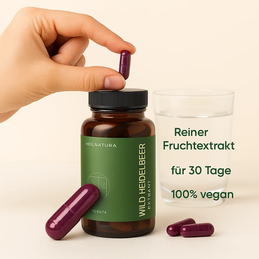 Экстракт дикой черники в капсулах (Wild blueberry extract capsules)