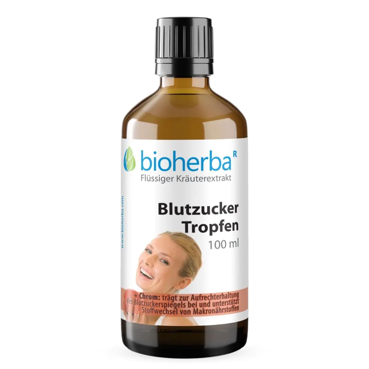Blutzucker Tropfen "Bioherba", Tinktur, 100 ml