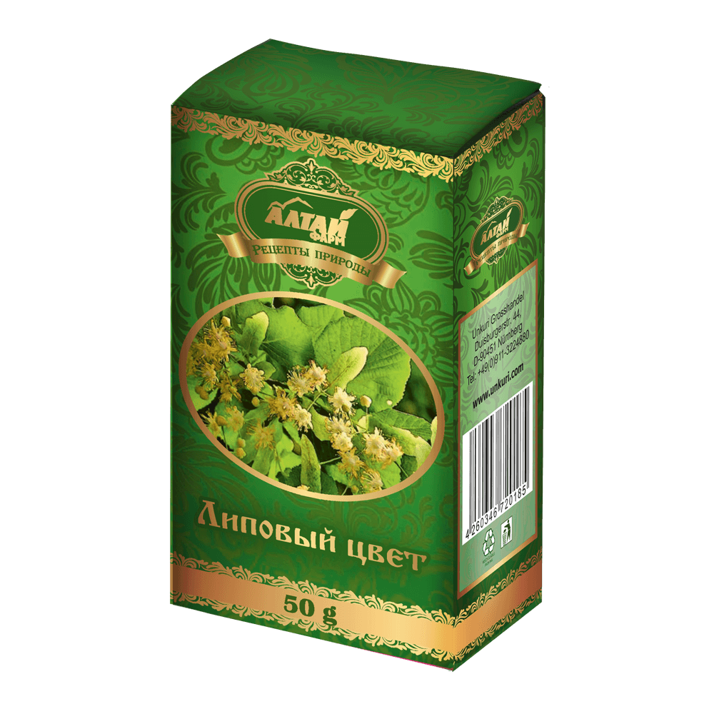 Липовый цвет "Алтай Фарм", 50 г