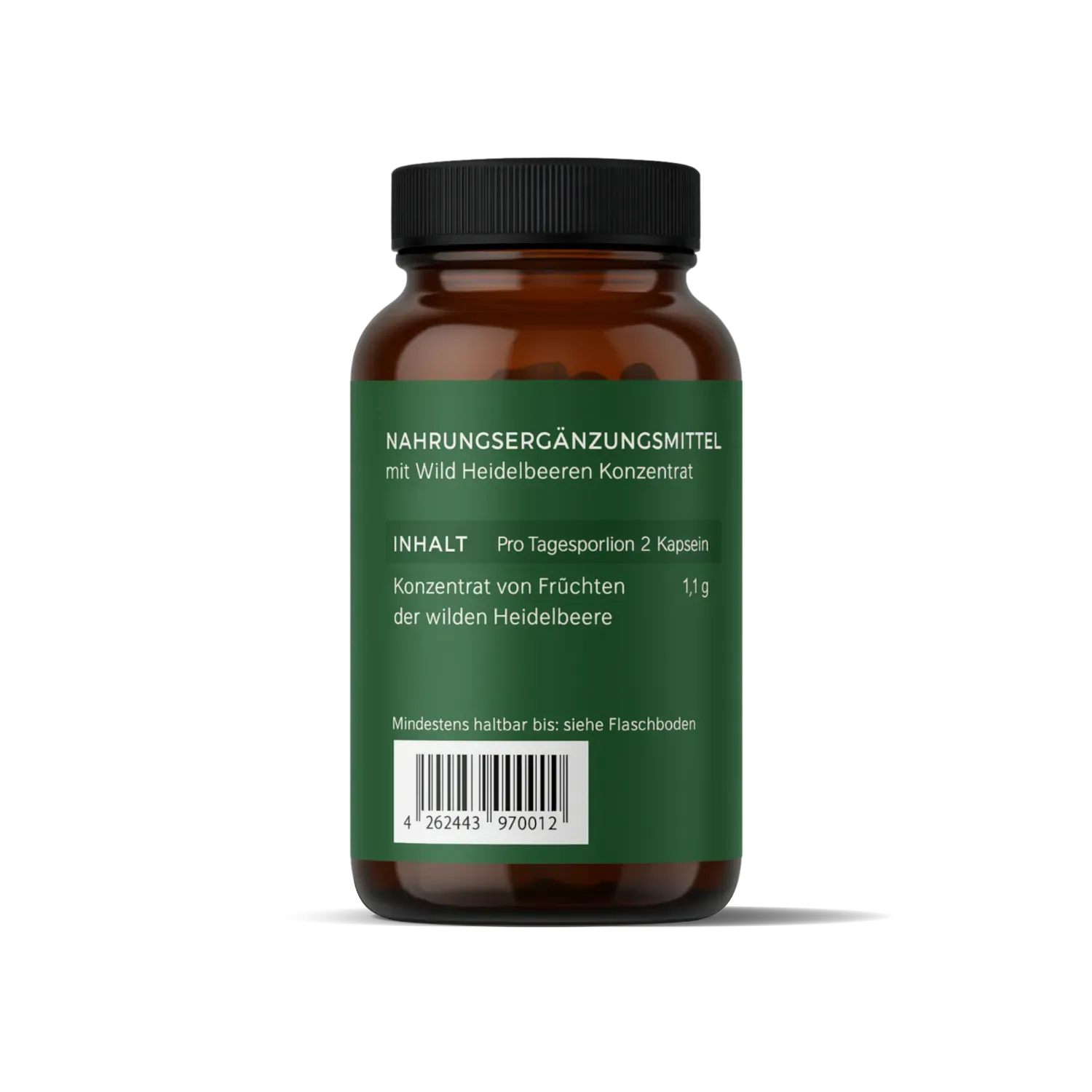 Экстракт дикой черники в капсулах (Wild blueberry extract capsules)