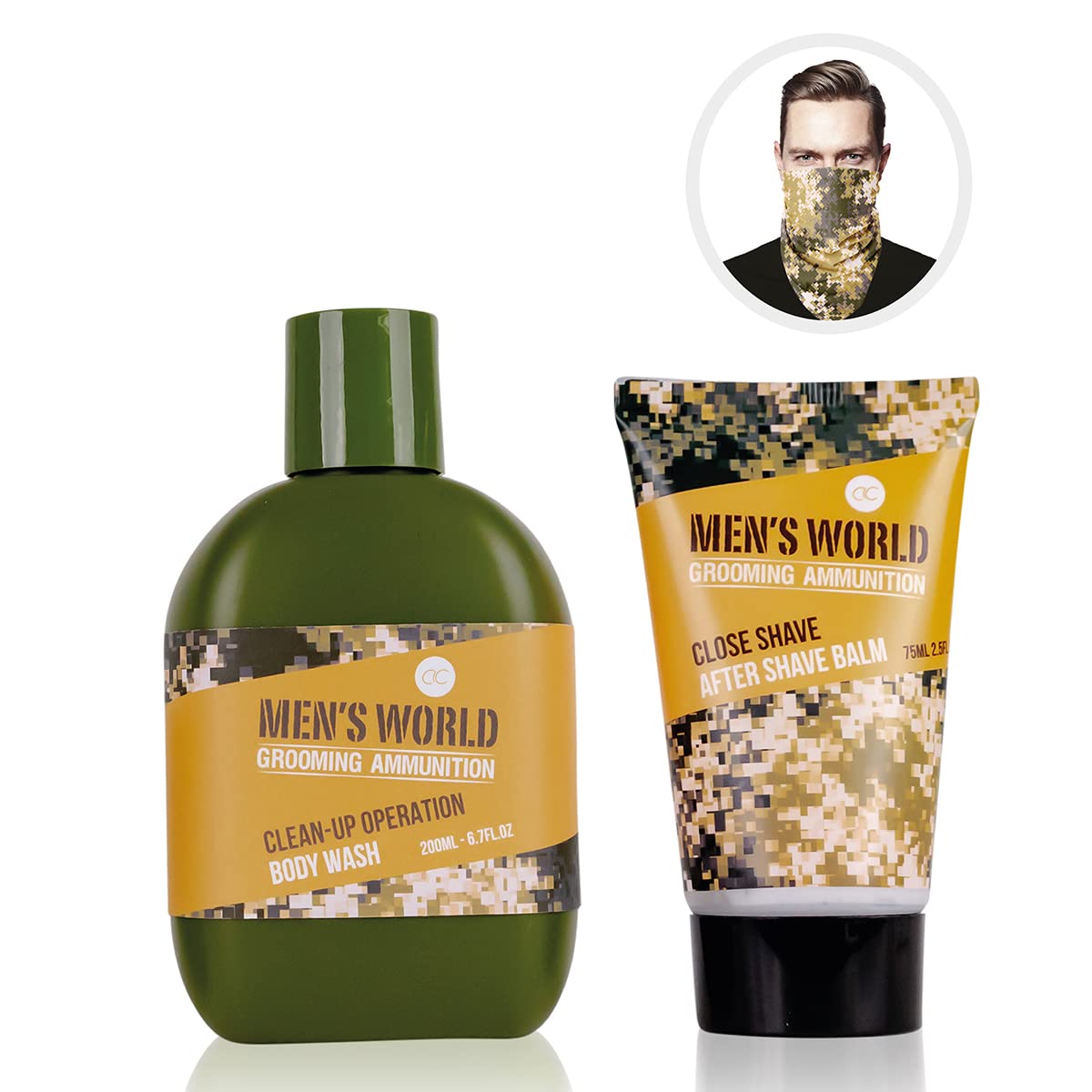 Badeset in einer Geschenkbox MEN'S WORLD“