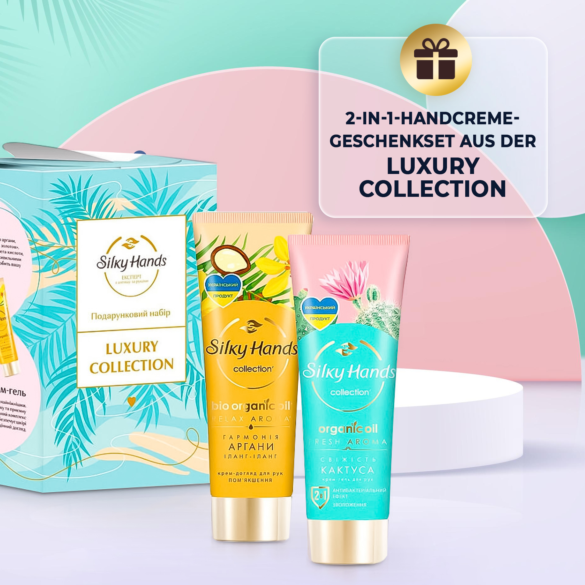 2-in-1-Handcreme-Geschenkset aus der "Luxury Collection"