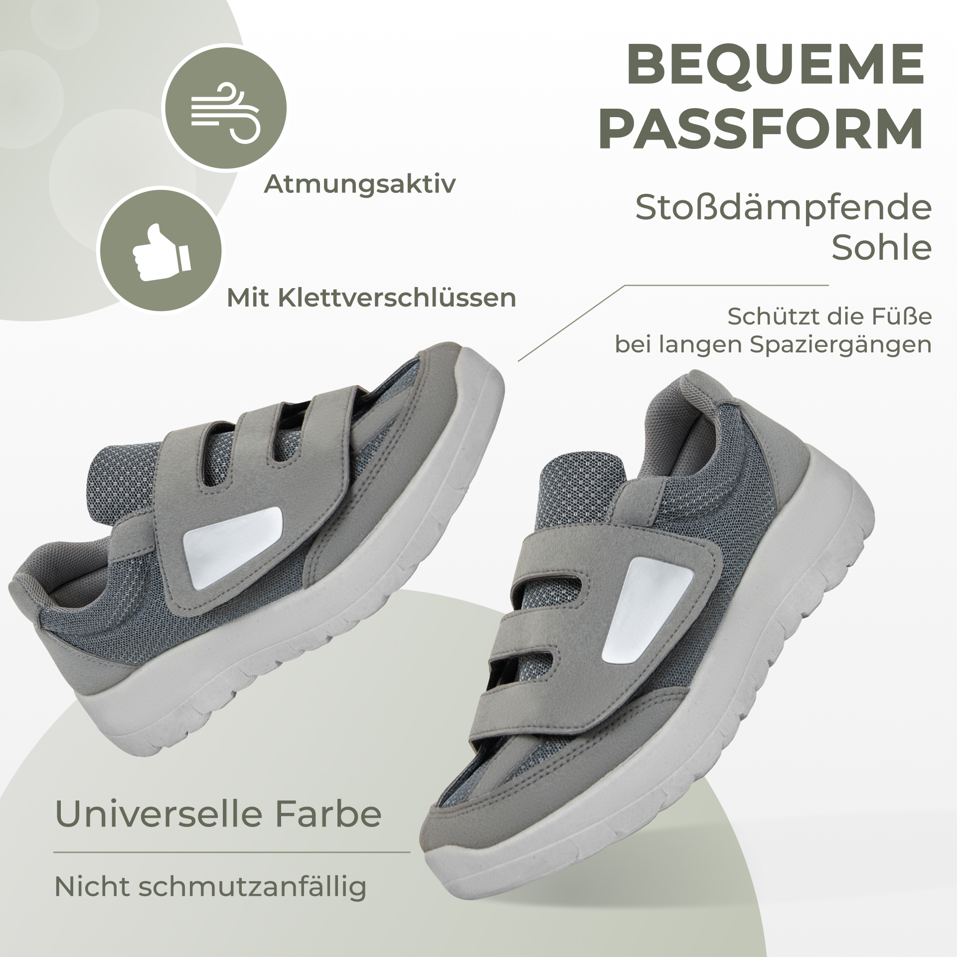 Universal-Klettverschluss-Turnschuhe "Ortex"