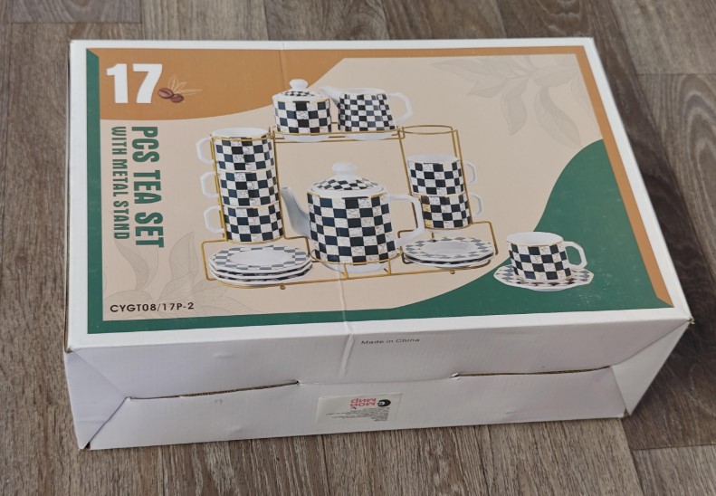 Набор посуды из фарфора "Цветочная рапсодия"