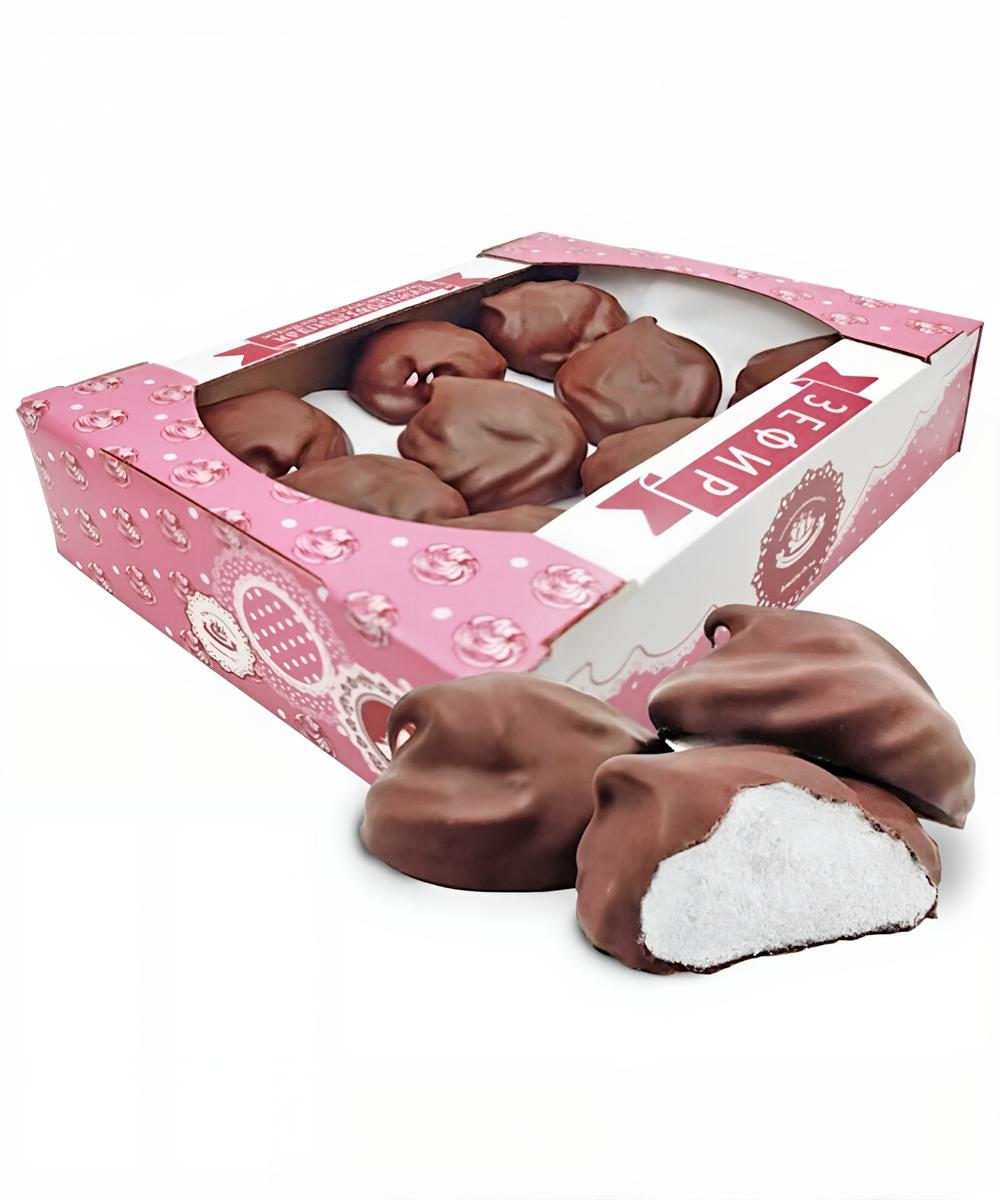 Зефир Кронштадтский в глазури со вкусом ванили, 500г