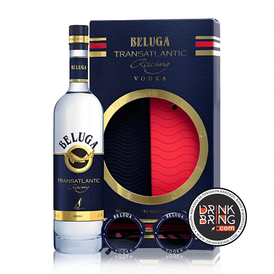 Водка Белуга Noble Transatlantik в подарочной упаковке, 0,7л