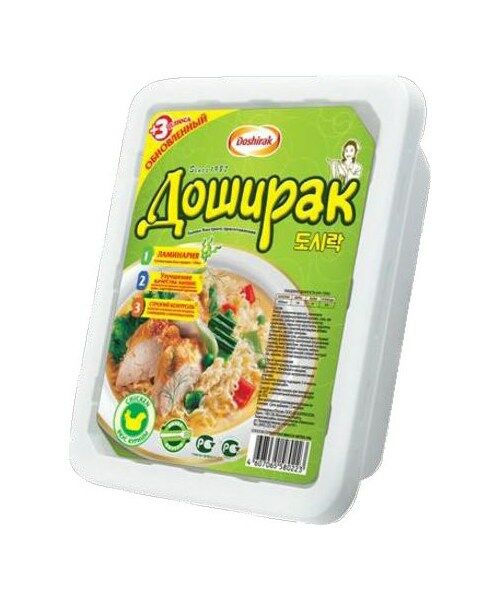 СЕТ: 12 x Лапша быстрого приготовления Доширак с курицей, 90 г