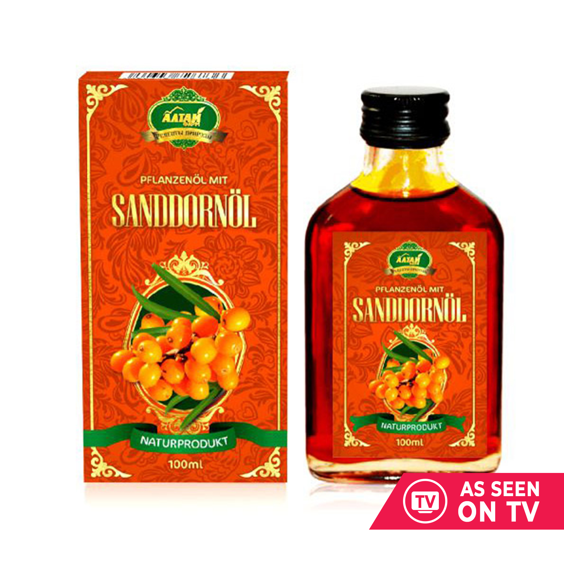 Pflanzenöl mit Sanddornöl "Premium", 100 ml
