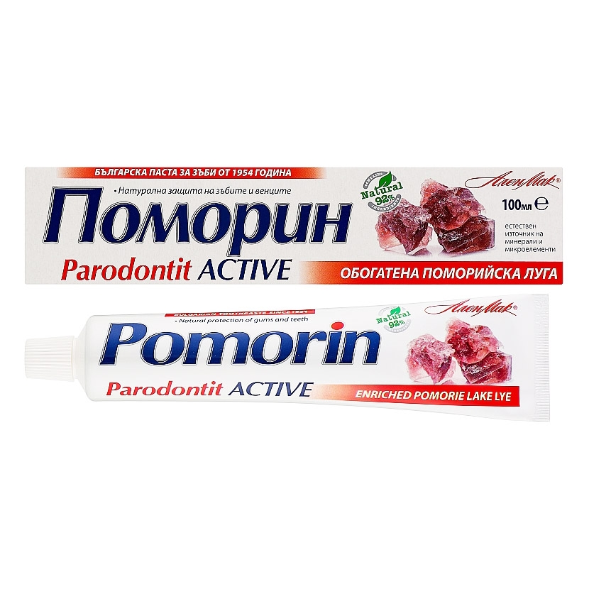 Zahnpaste "Pomorin" Parodontin Active, mit Pomor-Lauge, 100 ml