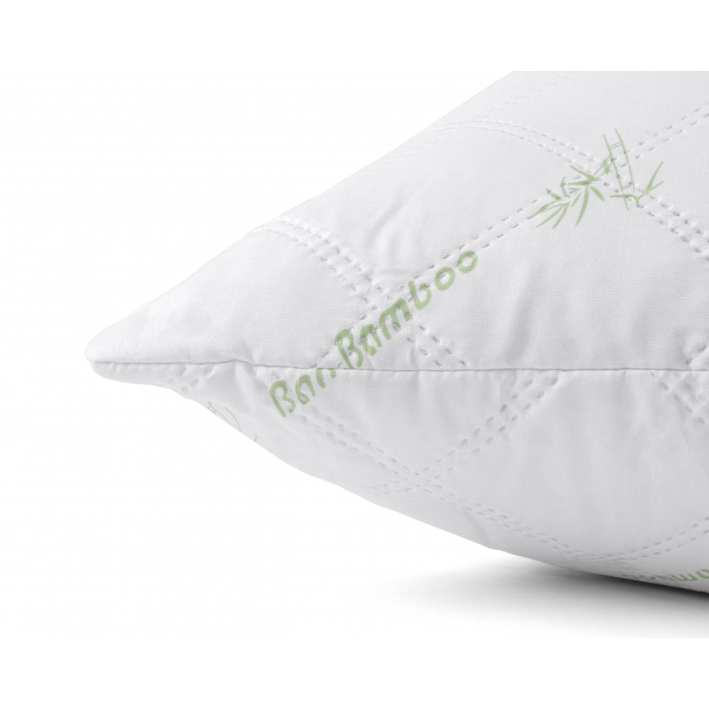 Бамбуковая подушка белая 60 х 70 см