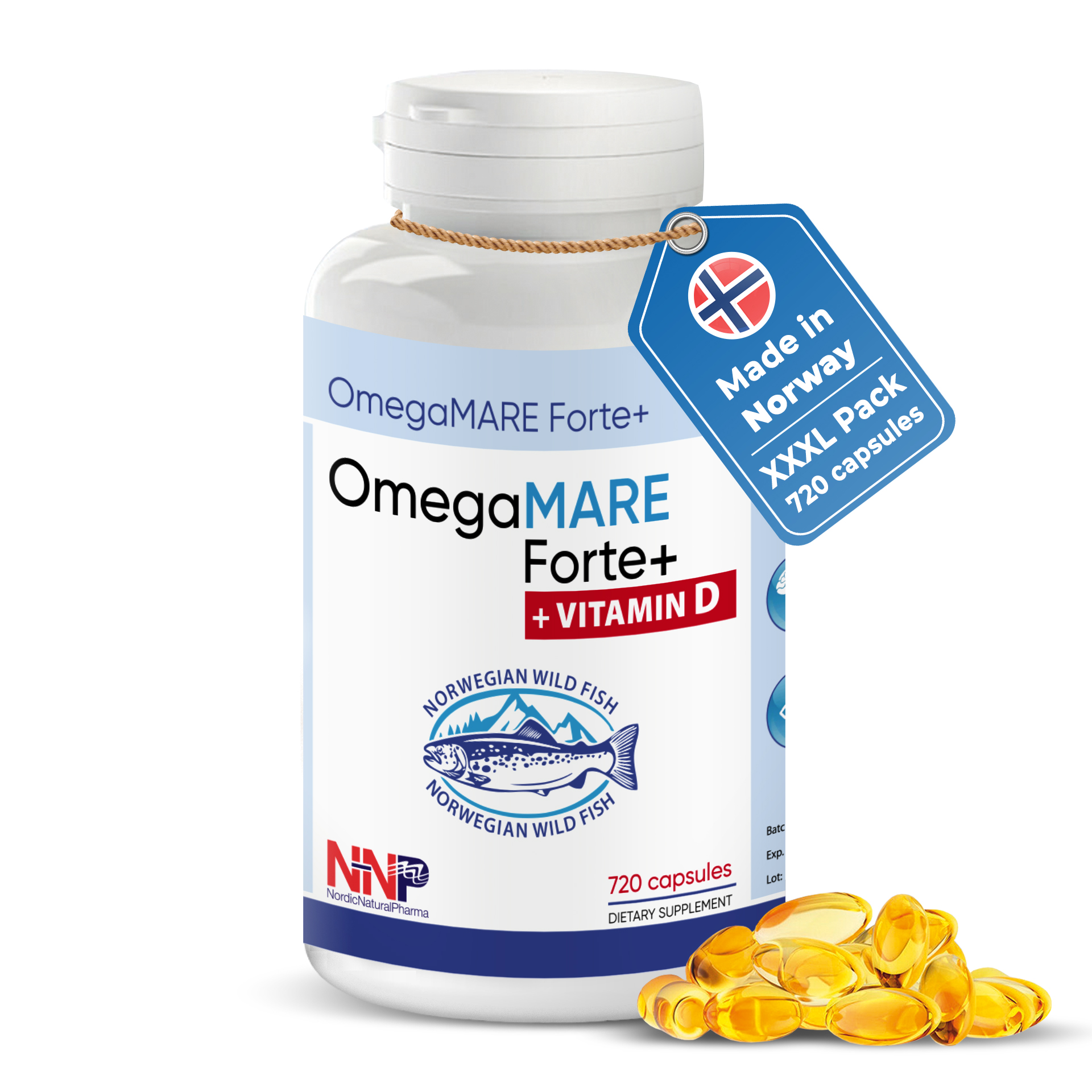 OmegaMARE Forte+ Nahrungsergänzungsmittel