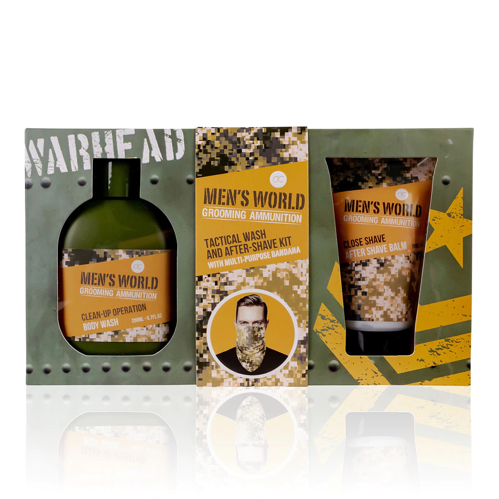 Badeset in einer Geschenkbox MEN'S WORLD“