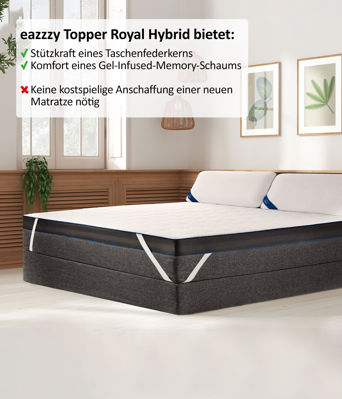 Eazzzy Topper Royal Hybrid