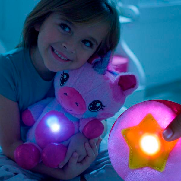Плюшевая игрушка-ночник Star Belly Dream Lites, Волшебный единорог