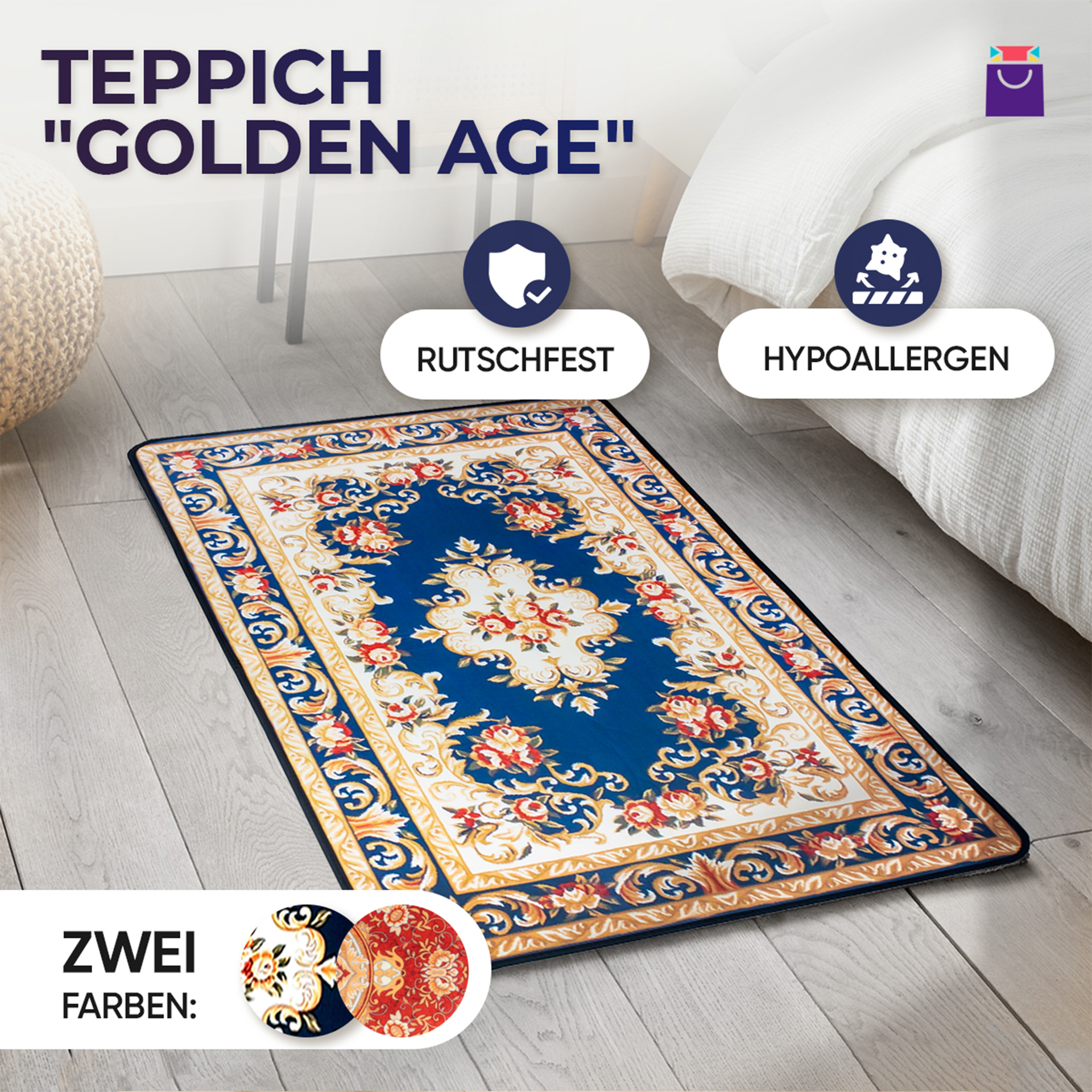 Teppich "Golden Age"