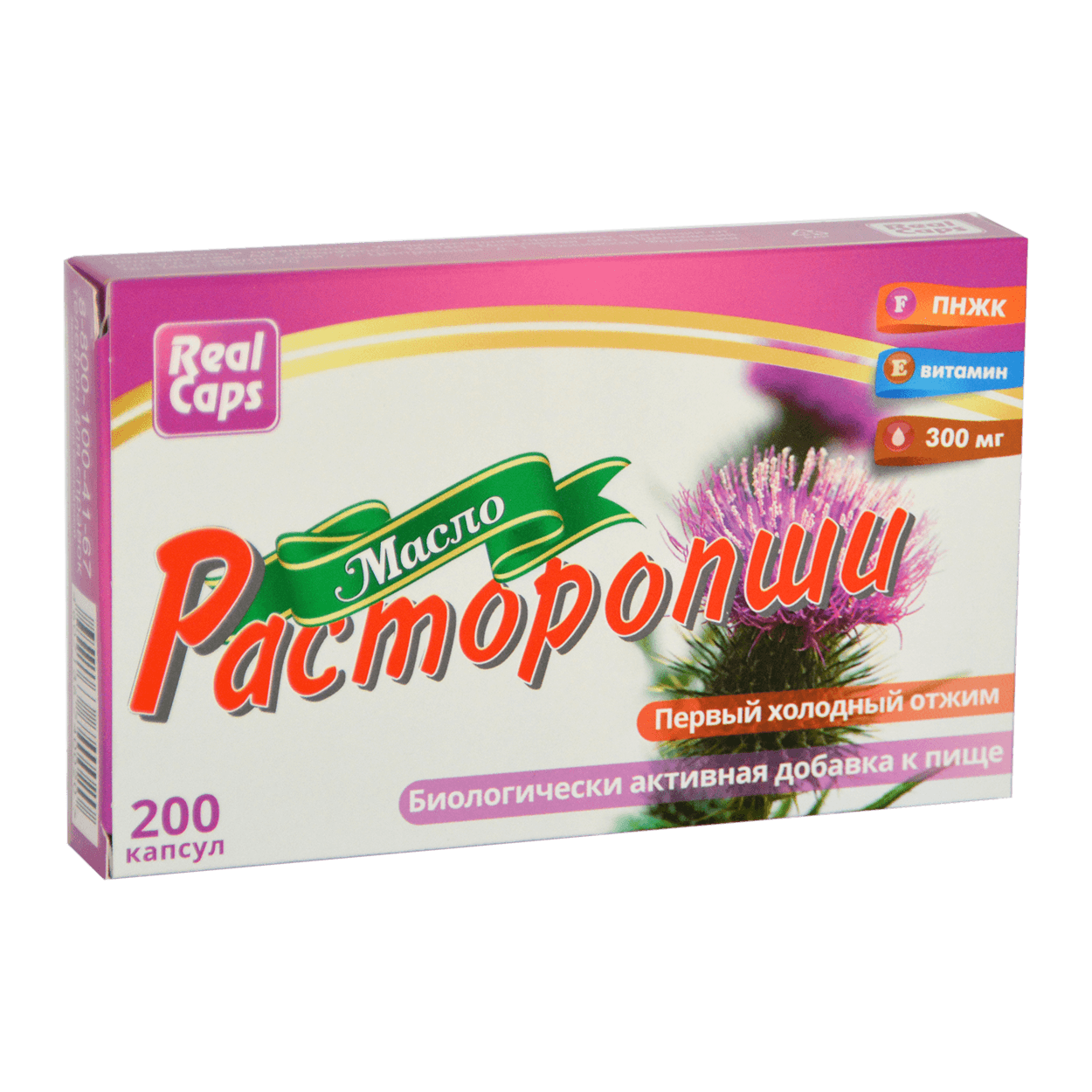 Масло расторопши в капсулах, 200 капс.