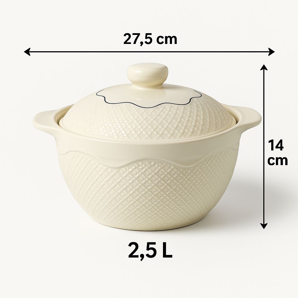Набор керамических супниц (3 шт.) «Ариадна»