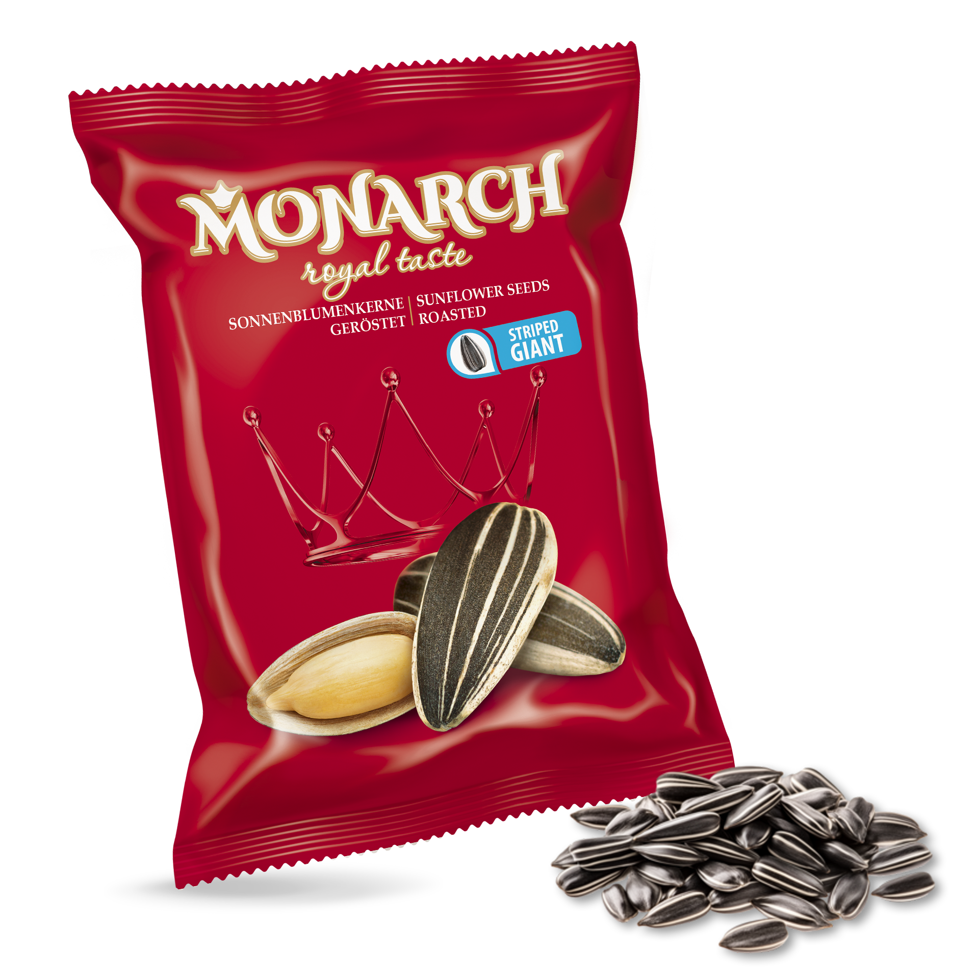 Monarch™ JUMBO XXL – extra große gestreifte Sonnenblumenkerne • Neu im Sortiment!