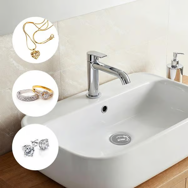 Drain Magic 2-в-1 Универсальная пробка для раковины с сетчатым фильтром 1+1